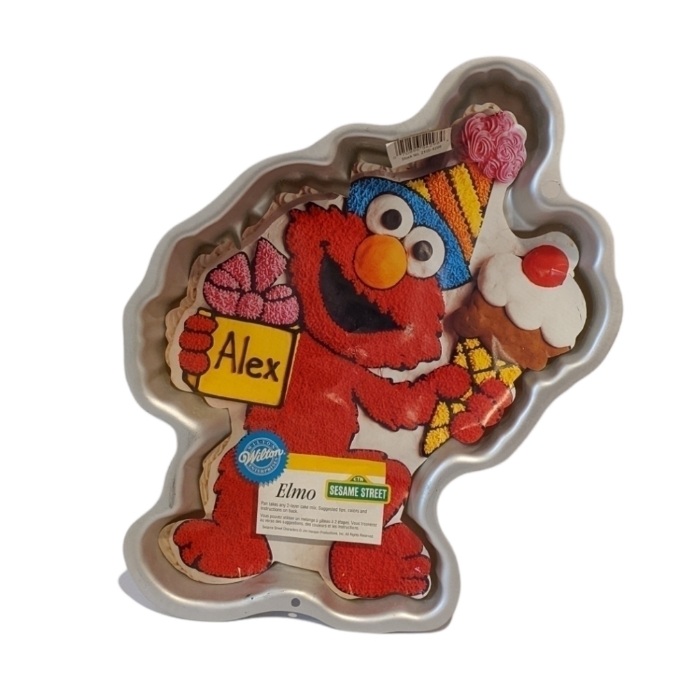 Vintage Wilton Elmo Cake Pan 2105-4298 Sesame Street